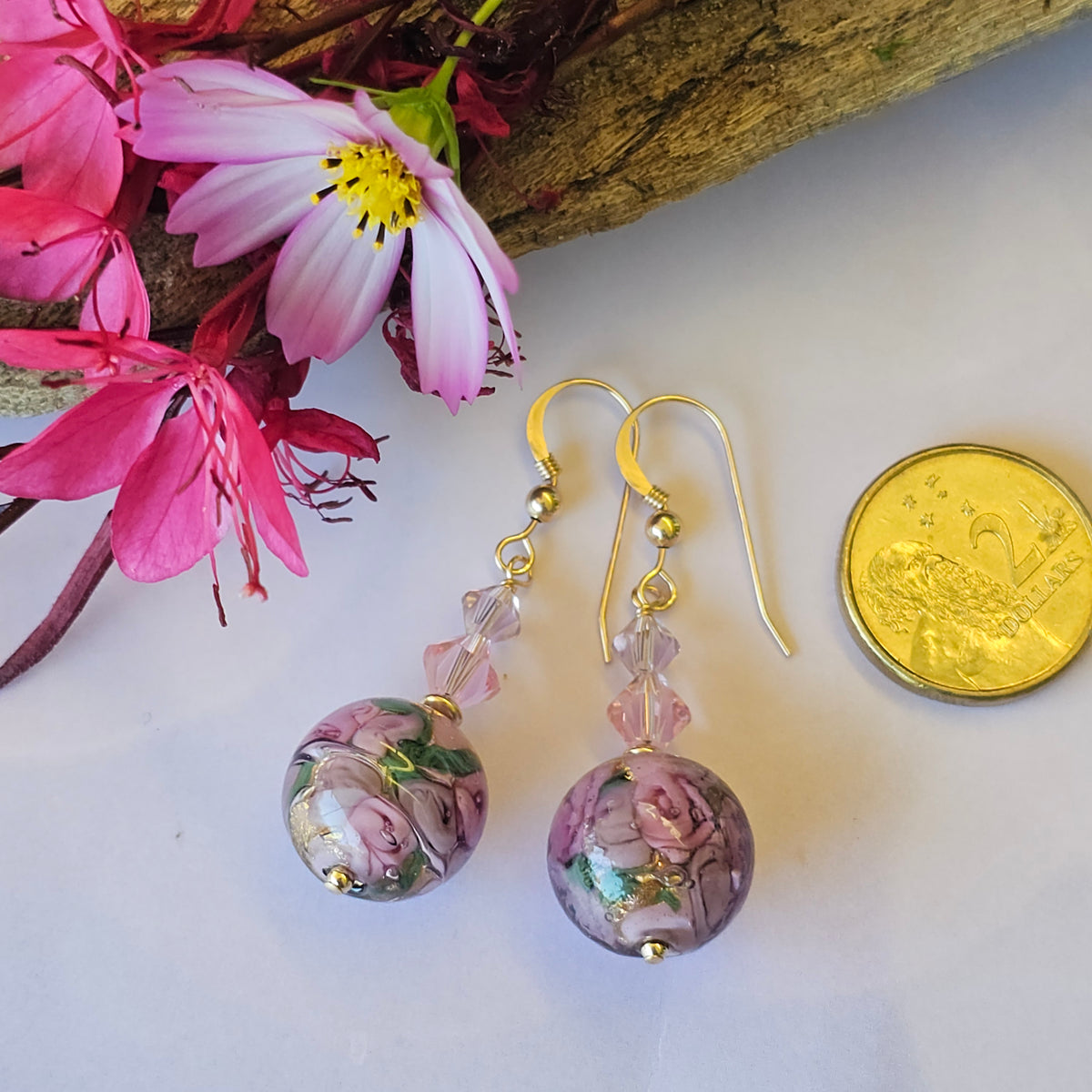 Bed of Roses Earrings The Jewellery Tree