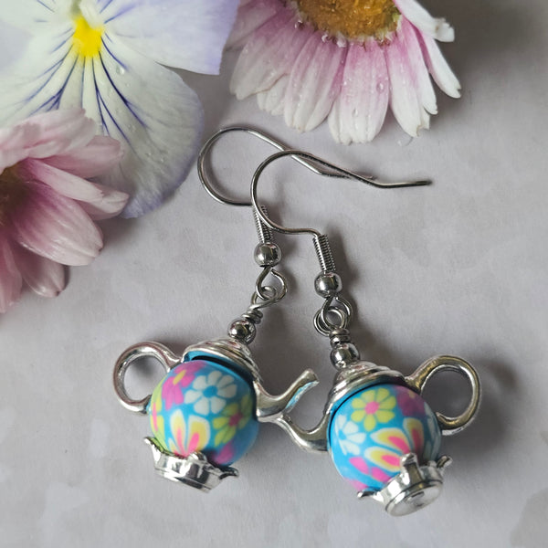 Quaint Teapot Earrings