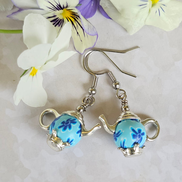 Quaint Teapot Earrings