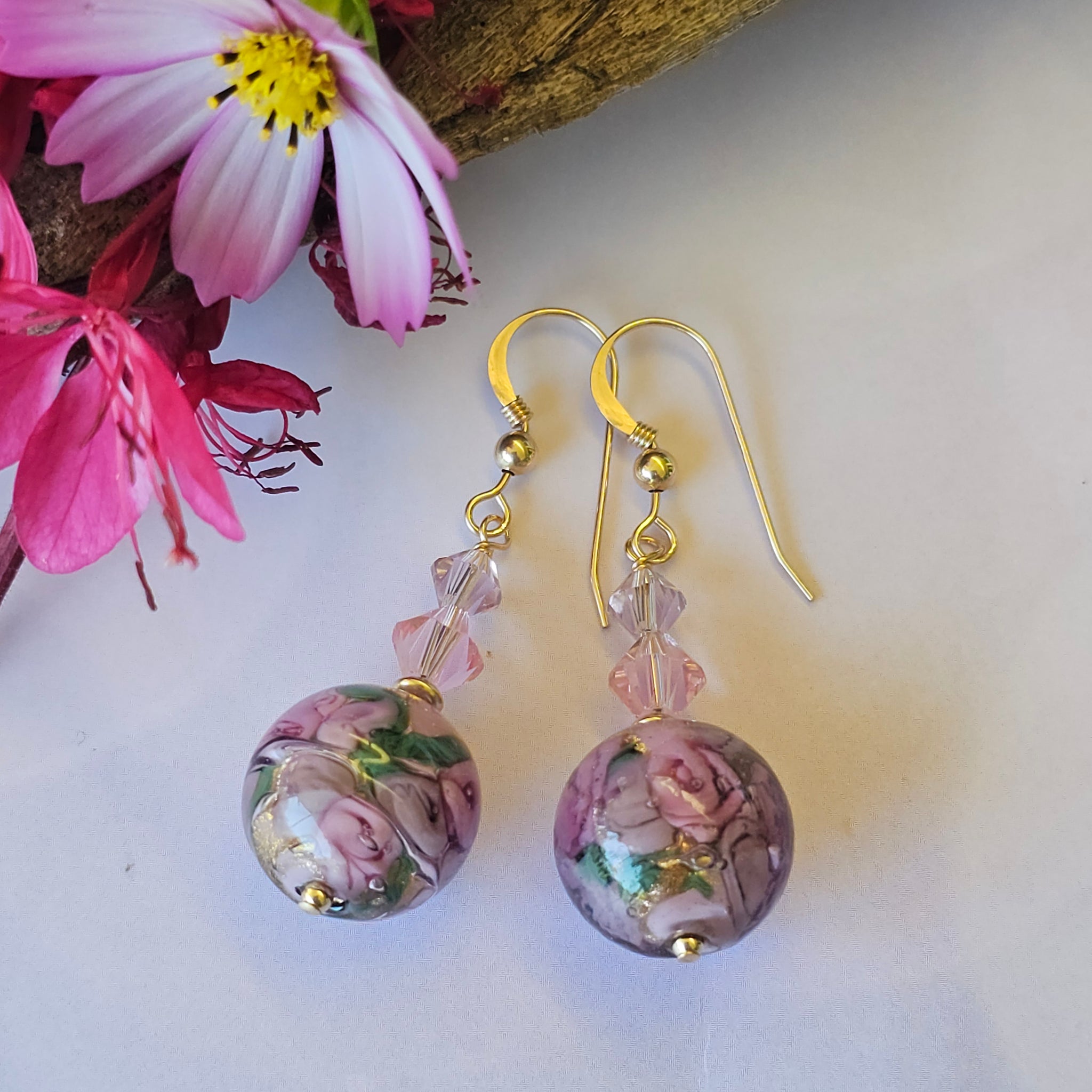 Bed of Roses Earrings The Jewellery Tree