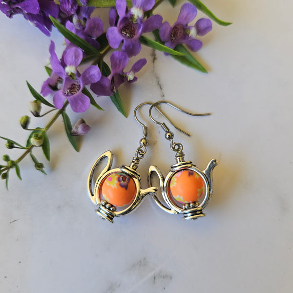 Teapot/Kettle Earring Fancy