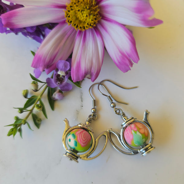 Teapot/Kettle Earring Fancy