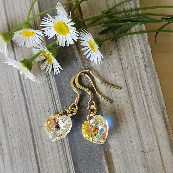 Swarovski Crystal Hearts