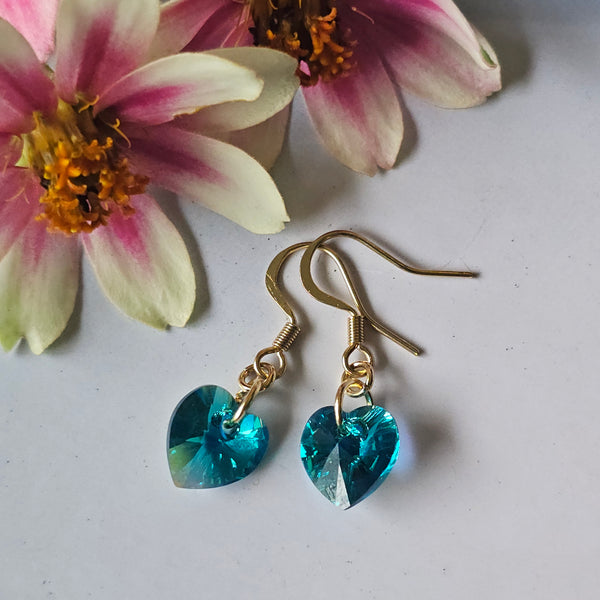 Swarovski Crystal Hearts