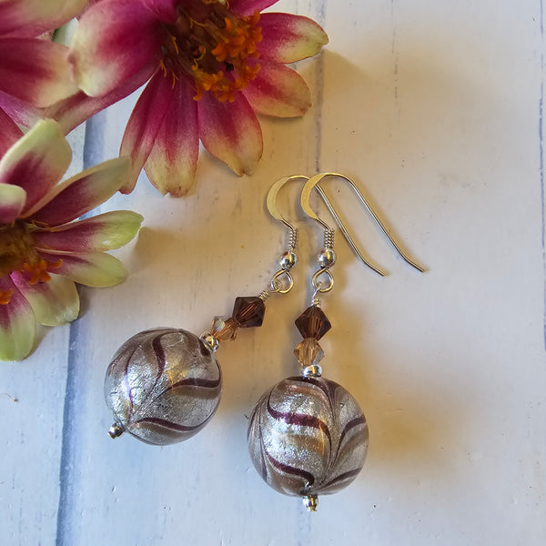 Fenicio Murano Glass Earrings