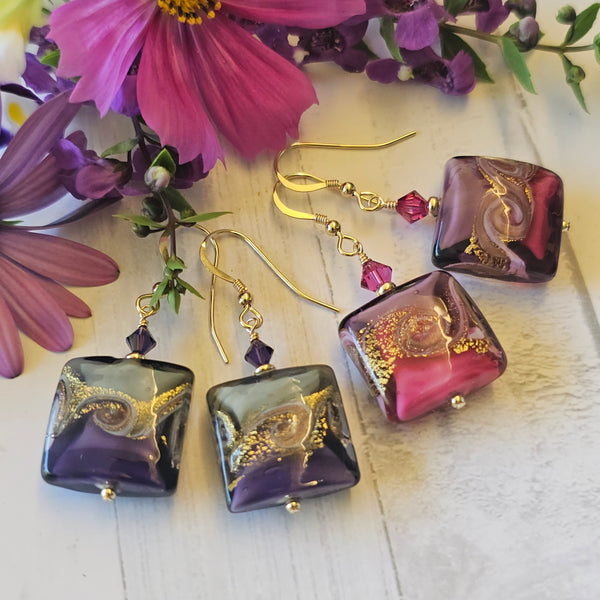 Mare Murano Glass Squares