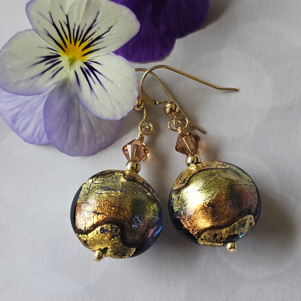Exposed Gold Sole Swirl Discs