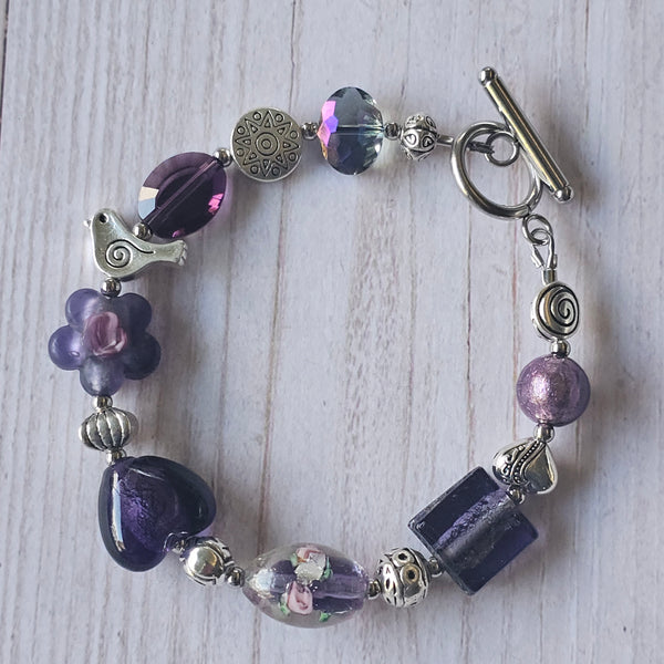 Purple Bracelet 21.5cm