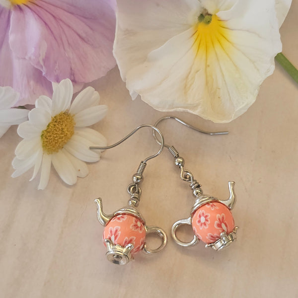 Quaint Teapot Earrings