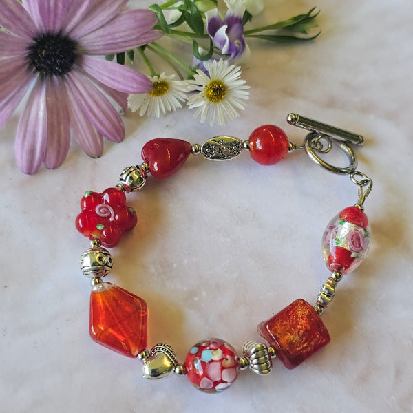 Red Bracelet 20cm
