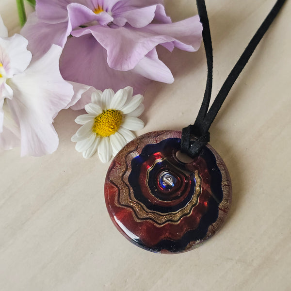 Glass Swirl Pendant