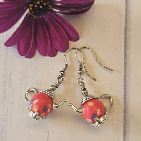 Quaint Teapot Earrings