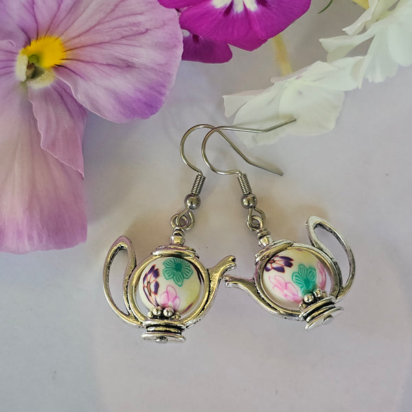 Teapot/Kettle Earring Fancy