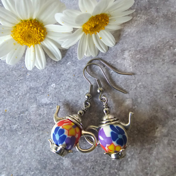 Quaint Teapot Earrings
