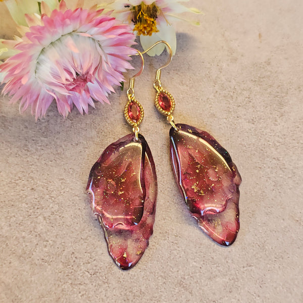 Butterfly Wing Dangle Earrings
