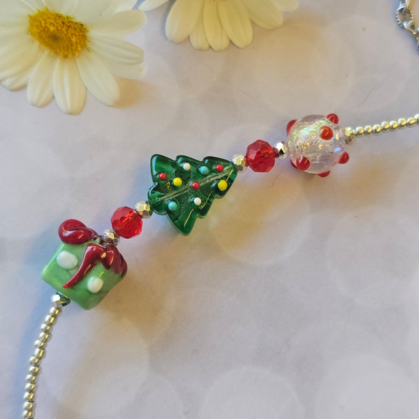 Christmas Necklace - Silver