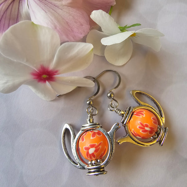 Teapot/Kettle Earring Fancy
