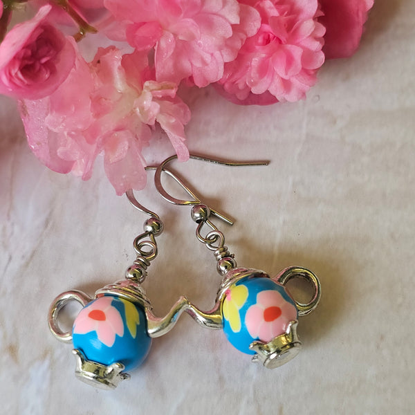 Quaint Teapot Earrings