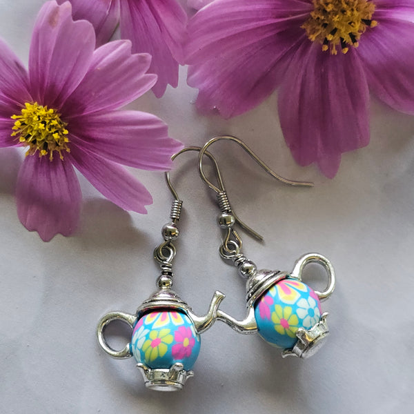 Quaint Teapot Earrings