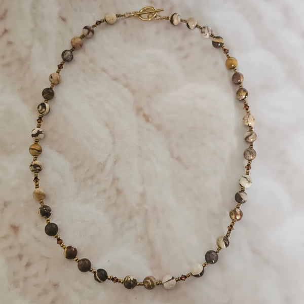 Natural Australian Agate Necklace 