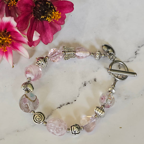 Pale Pink Bracelet 19cm