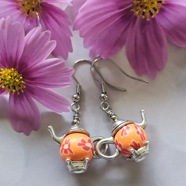 Quaint Teapot Earrings