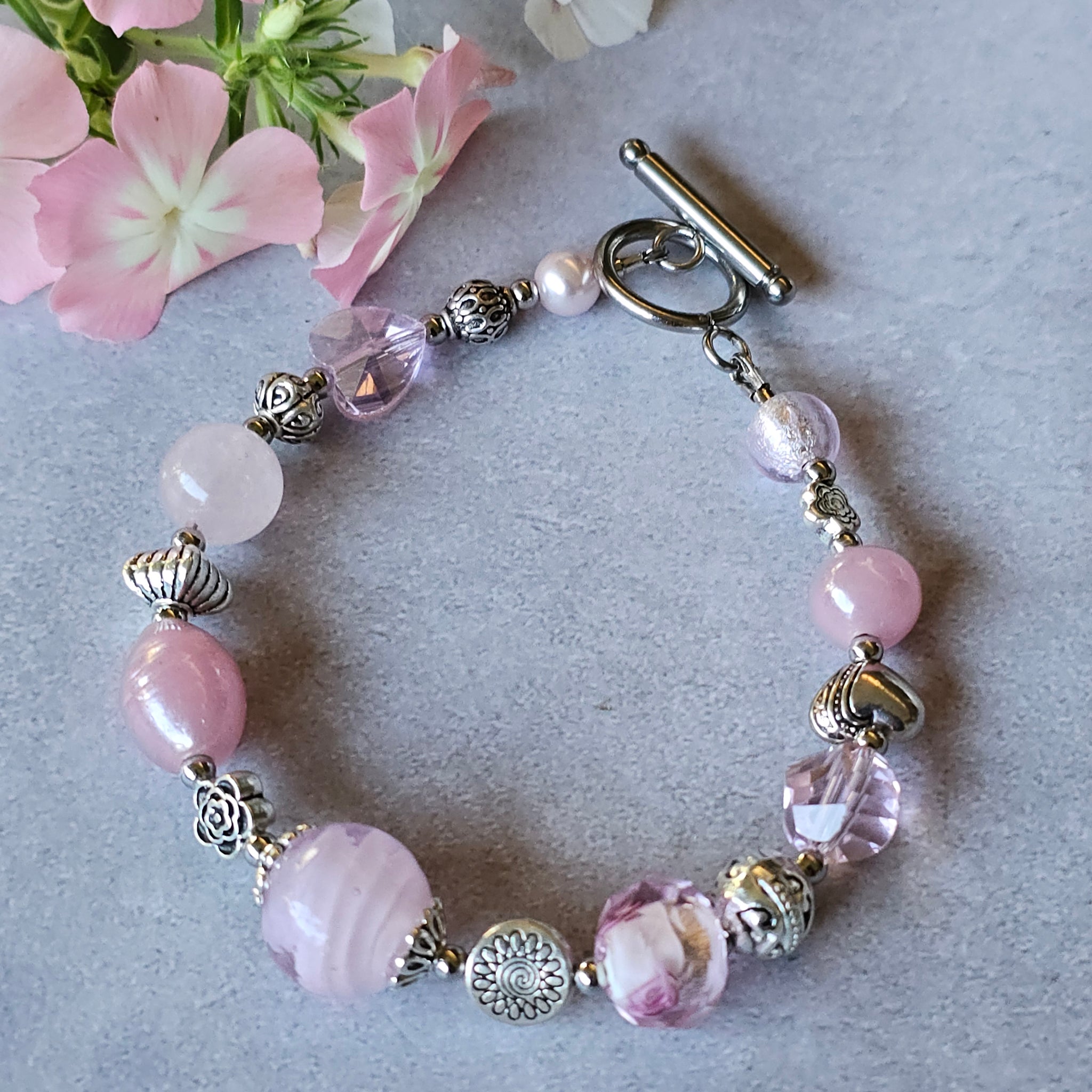 Pink Bracelet 21.5cm