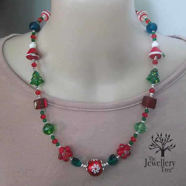 Christmas Necklace - Silver