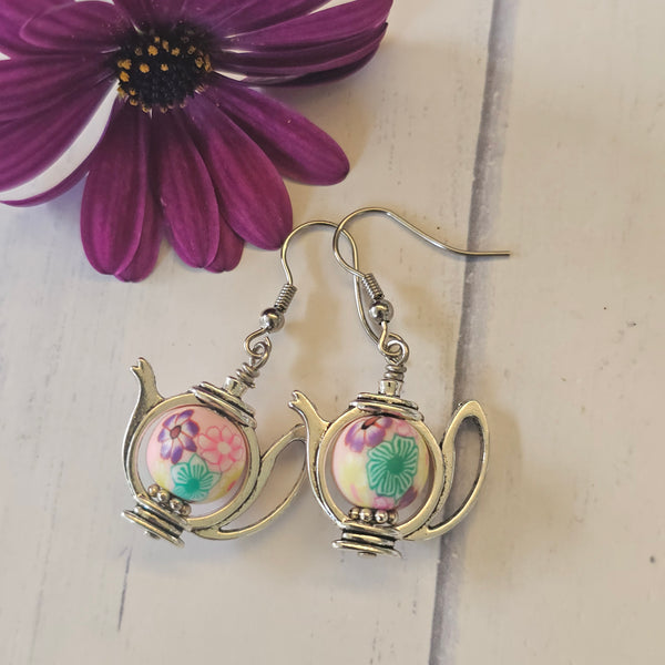 Teapot/Kettle Earring Fancy