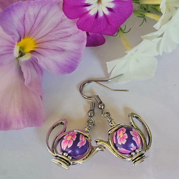 Teapot/Kettle Earring Fancy