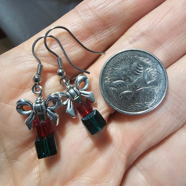 Christmas Parcel Earrings