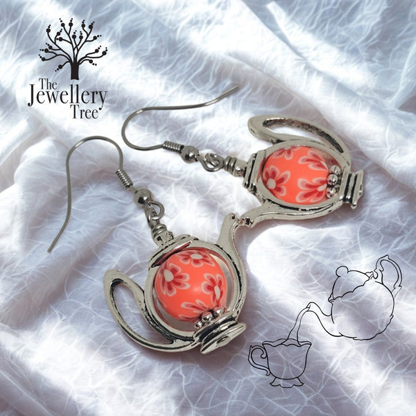 Teapot/Kettle Earring Fancy