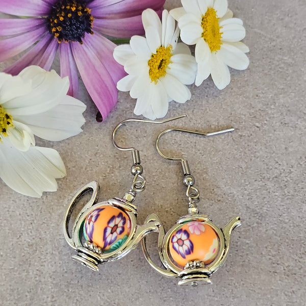 Teapot/Kettle Earring Fancy