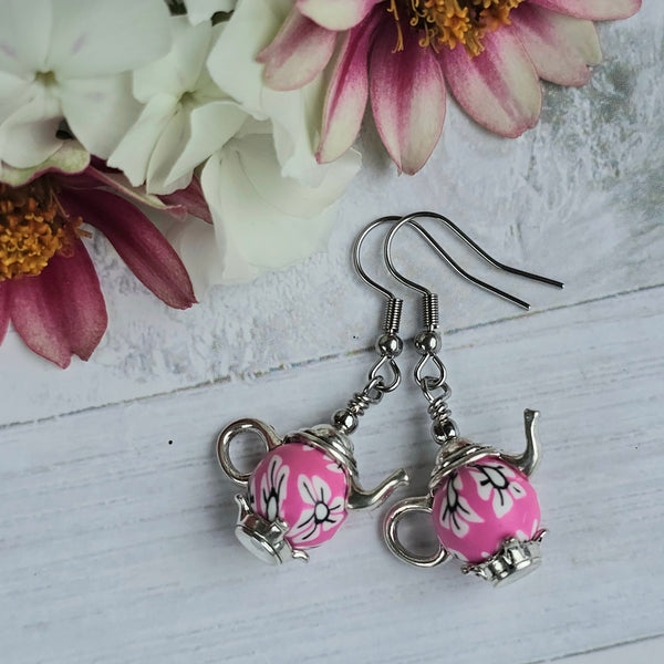 Quaint Teapot Earrings