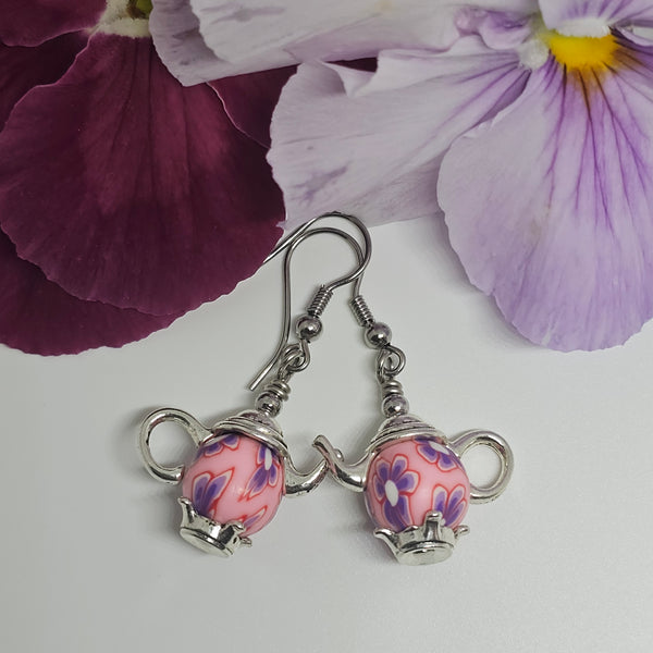 Quaint Teapot Earrings