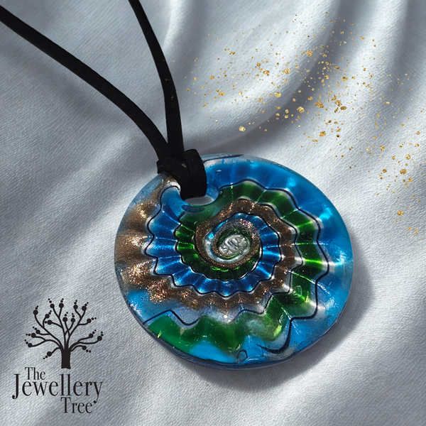 Glass Swirl Pendant