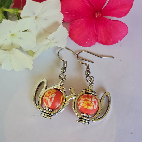 Teapot/Kettle Earring Fancy