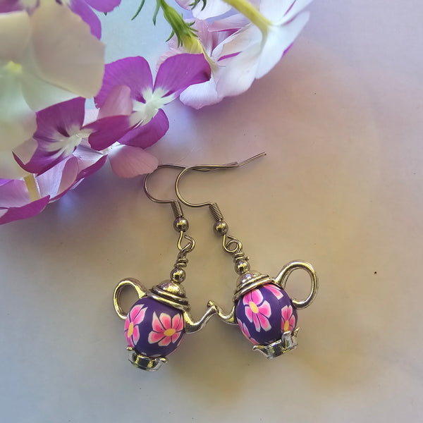 Quaint Teapot Earrings