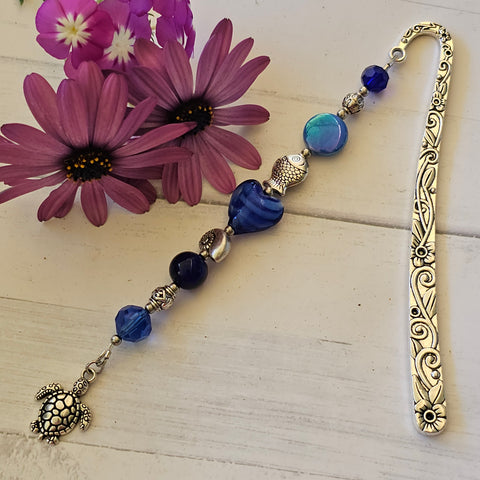 Dark Blue with Turtle