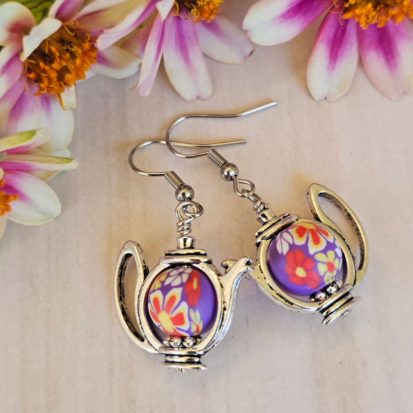 Teapot/Kettle Earring Fancy