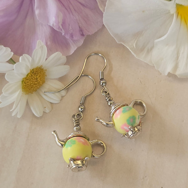 Quaint Teapot Earrings
