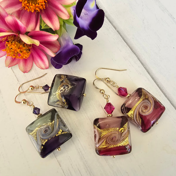 Mare Murano Glass Squares