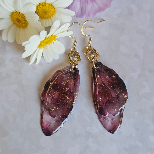 Butterfly Wing Dangle Earrings