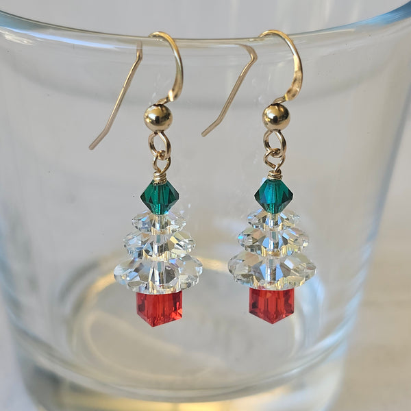 Mini Swarovski Christmas Trees