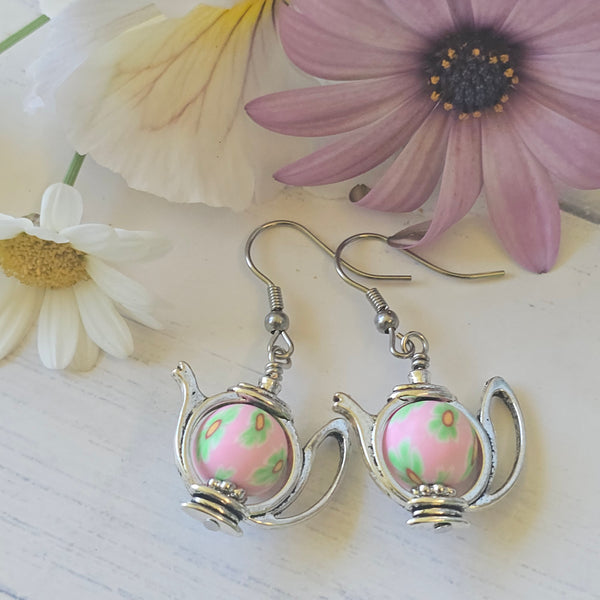 Teapot/Kettle Earring Fancy