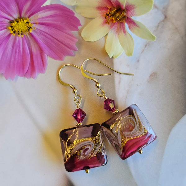 Mare Murano Glass Squares