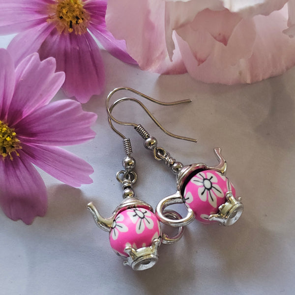 Quaint Teapot Earrings