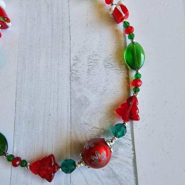 Christmas Necklace - Silver