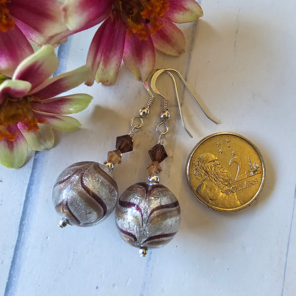 Fenicio Murano Glass Earrings