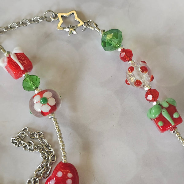 Christmas Necklace - Silver